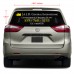 Two-Color Rear Glass Business Vinyl Decal